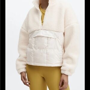 Fabletics Cream Puffer Jacket